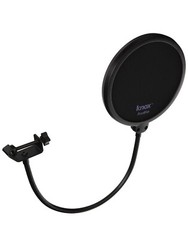Pop Filter KN-PF1 for yeti mikes Gooseneck by Knox Gear Clear Pro Audio