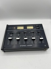 Vintage Realistic Portable Stereo Disco Mixer 32-1100A Unit Only Tested