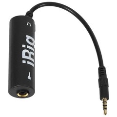 1PC iRig-Compatible Guitar Interface Phone Audio Effects Recording Converter