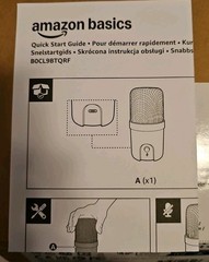 Amazon Basics USB Condenser Microphone for Streaming Recording, and Podcasting