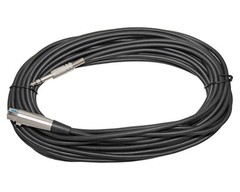 50 FT foot XLR 3 Pin FEMALE to 1/4 TRS STEREO MICROPHONE MIC SHIELDED CABLE cord