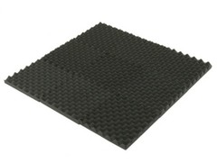 36pk Premium Acoustic Foam Black Egg Crate Wall Tile Soundproofing 12″x12″x1.5″