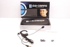 EARSET Mic Da-Cappo -45DB OMNI 3pin Lemo Sennheiser Compatible BLACK DA12GL(SK)