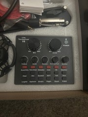 Unbranded Black Professional Condenser Microphone Kit One Size