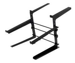 Rockville Dual Shelf Laptop+Controller Stand for Nektar Impact LX49+ Keyboard