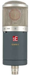 Se Electronics GEMINI II Dual Valve Condenser Recording Microphone+Shock-Mount