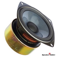 PAIR – Diatone 4 inch full range speakers – 60-18khz – 50 watts – 89dB – NOS