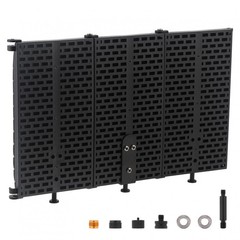 Folding Foam Studio Microphone Isolation Shield Recording Sound Absorber 3 Panel