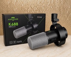 Fifine K688 AMPLITANK Dynamic Microphone XLR & USB for Studio Recording