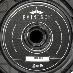Eminence BETA-8CX 8″ Coax Woofer 8 ohm 500W 93.3dB 2″ Coil 38oz Magnet