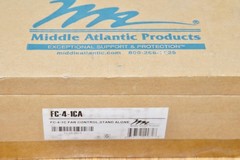New Middle Atlantic Products FC-4-1CA Thermostatic Fan Control, Black