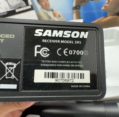 Samson Stage 5H Professional Wireless Microphone System with VHF Receiver
