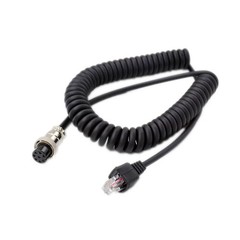Microphone Extension Cable 8 Pin Female To RJ-45 for YAESU FT MD-1 MD100 MD200