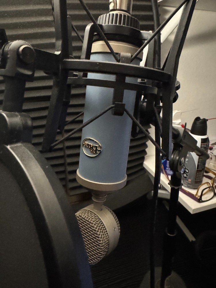 Blue Microphones Blue Studio Condenser Microphone – Blue