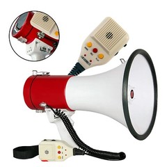 5Core Megaphone Speakers Blow Horn Pro Sports Event Speaker 50 Watt w/ Recording