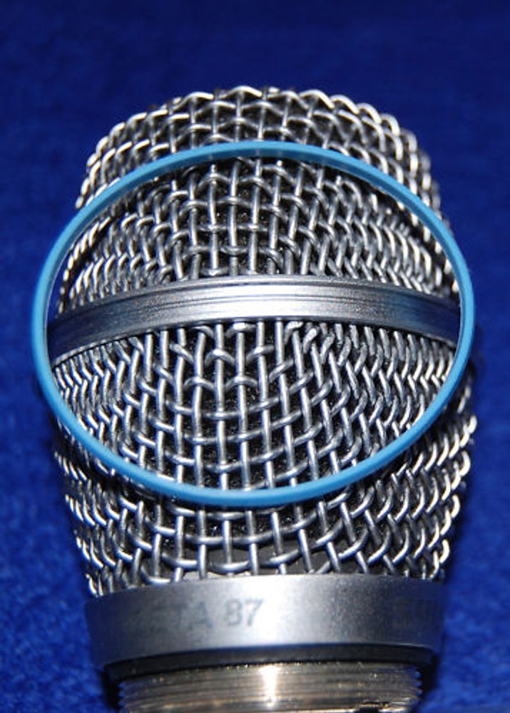 Shure Genuine Replacement Blue Ring 66A8035, Beta58A Beta87A Beta87C