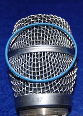 Shure Genuine Replacement Blue Ring 66A8035, Beta58A Beta87A Beta87C