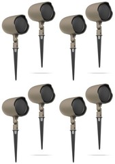 (8) JBL GSF3-TN 3″ Landscape Ground Stake or Wall Mount 70v Commercial Speaker