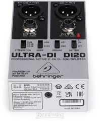 Behringer Ultra-DI DI20 2-channel Active Direct Box / Splitter