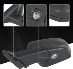 Door Mirror Left Driver Side Replacement for Ford Explorer 2020-2025, Replace ‎‎