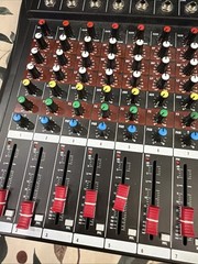 Fulode CT120S 12 Channel Mixer Bluetooth & MP3 Player Untested Euc
