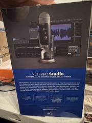 Blue Yeti Pro USB & XLR Multi-Pattern Studio Condenser Microphone /Prosounus New