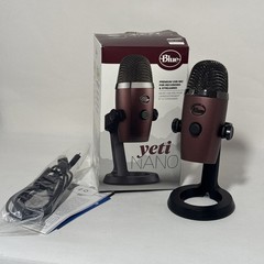 Blue Yeti Nano Premium USB Microphone Music Streaming – Red Onyx