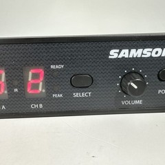 Samson CR288 UHF Dual Wireless Receiver Only With AC Adapter In Black ***READ***