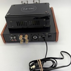 Kkika Hybrid HI-FI Vacuum Tube Stereo Power Amplifier Audio Supports CD DVD AMP