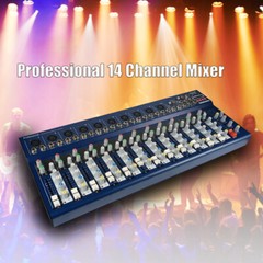 Professional Bluetooth Line Live Mixing Studio Audio Sound Mixer 14 Channel Mix