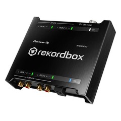 Pioneer DJ INTERFACE 2 Audio Interface rekordbox dvs Control Vinyl x2 Kit