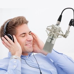 XLR Condenser Microphone Recording Microphone for PC Computer Home Studio Car…