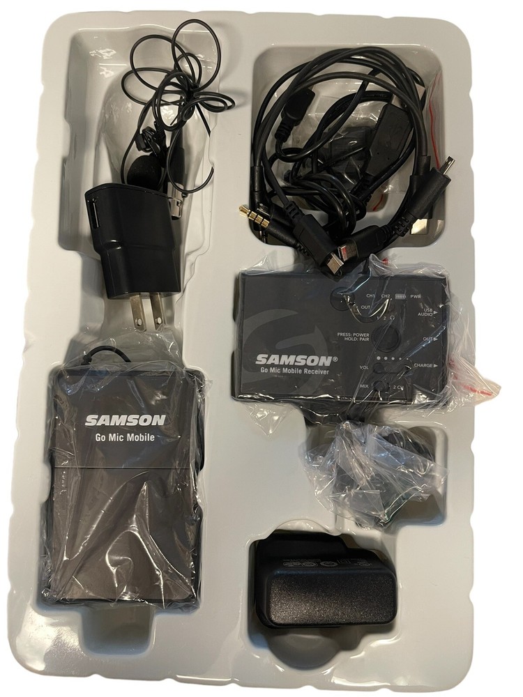 SAMSON Go Mic Mobile Professional Lavalier Wireless System For Mobile Video