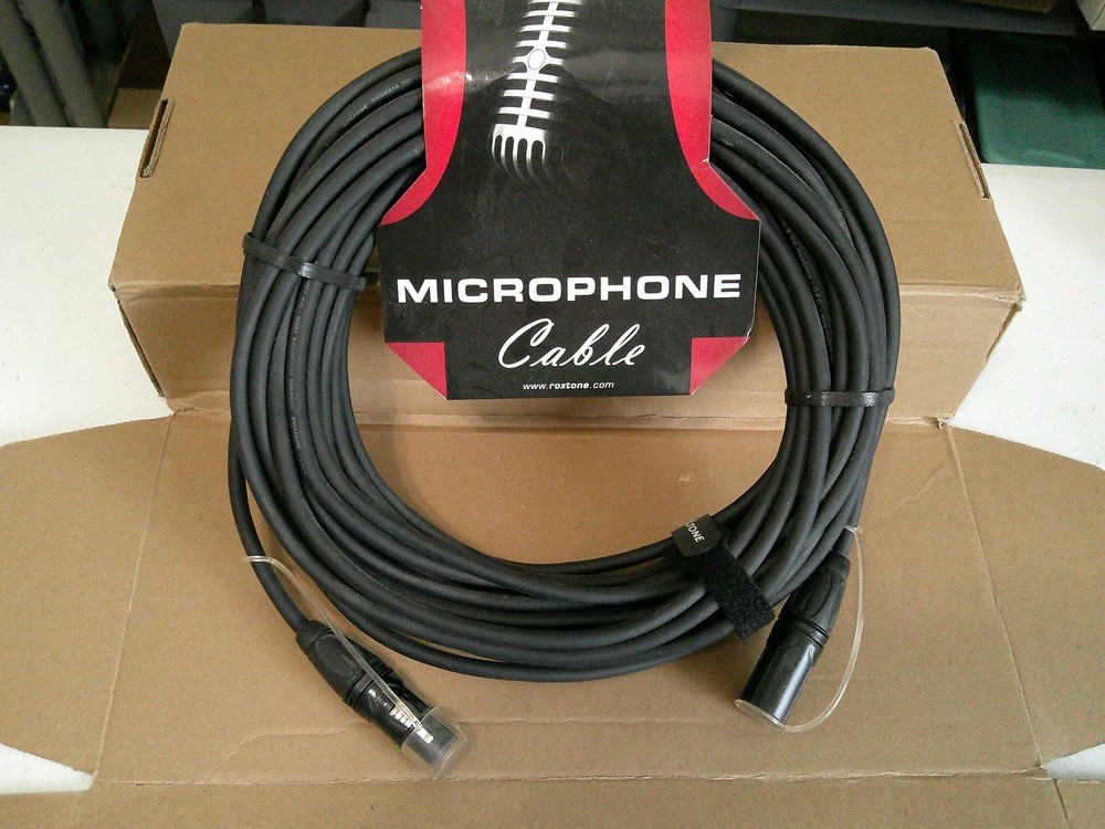 ROXTONE MIC CABLE – 50 FT-PRO SERIES GMXX200L15 – LOW Z