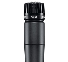 Shure SM57-LC Dynamic Instrument Microphone TWIN PERFORMER PAK