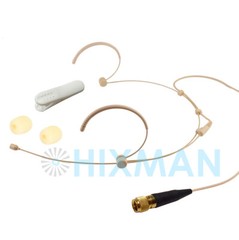 HIXMAN 4019 Headworn Mic With Microdot For DPA Countryman Shure Microdot Adapter