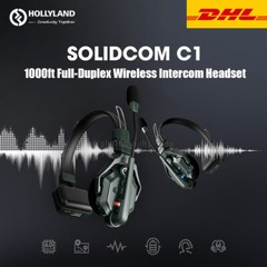 Hollyland Solidcom C1 Pro 1000ft Full-Duplex Wireless Intercom Headset System