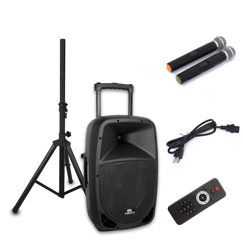 PRORECK Freedom 15″ Battery Powered PA Speaker 800 Watts Bluetooth Loudspeaker