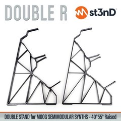 DOUBLE STAND for MOOG Semi-Modular Synths (40° and 55°) – Raised (by 75mm)