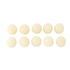 10Pcs Microphone Foam-Windscreen Cover For Gaming Headset Headworn Mic Beige New