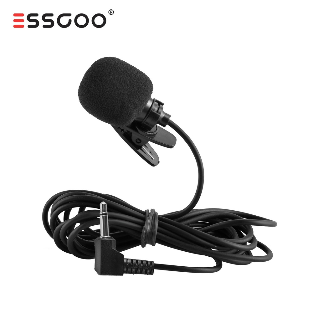 ESSGOO External Microphone Microphone Mic For PC DVD Navigation Car Radio 3.5MM
