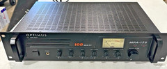Optimus MPA-125 PA Amplifier 100W – Powers On – Rack Mount – EN-002