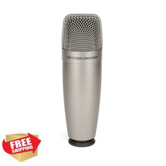 SAMSON C01U Pro USB Studio Condenser Mic Silver