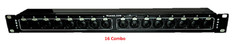 Mamba 8 Combo to DB25 (Analog) and 8 Combo to 8 XLR Male 1RU XDB-XLR Patch Bay