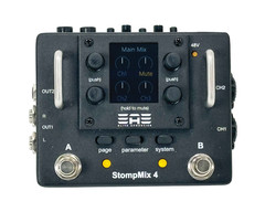 Elite Acoustics „EAE“ StompMix 4 – Four Channel Mini Digital Mixer Pedal