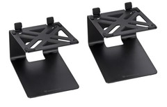Rockville SR4 Speaker Riser Stands Pair for 2″ to 4″ 6.35″ D x 5.5″ W, Black