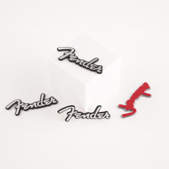 4pcs Replacement Fender Badge Emblem Logo Aluminun Car Speaker