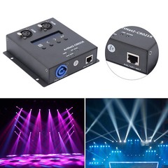 Pknight ArtNet DMX 512 Ethernet Lighting Controller Interface Easy to Install