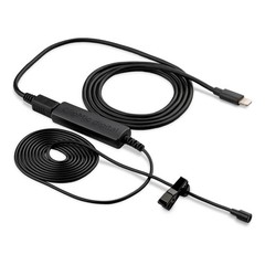 Apogee ClipMic Digital 2 Premium Clip-On Lavalier Microphone, Black