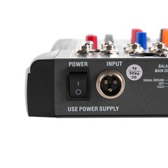 6-Channel Studio Audio Mixer Music Bluetooth USB Digital Sound Mixer Sound Board